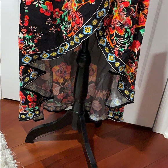 Lulu’s Floral High-low maxi - Picture 7 of 7